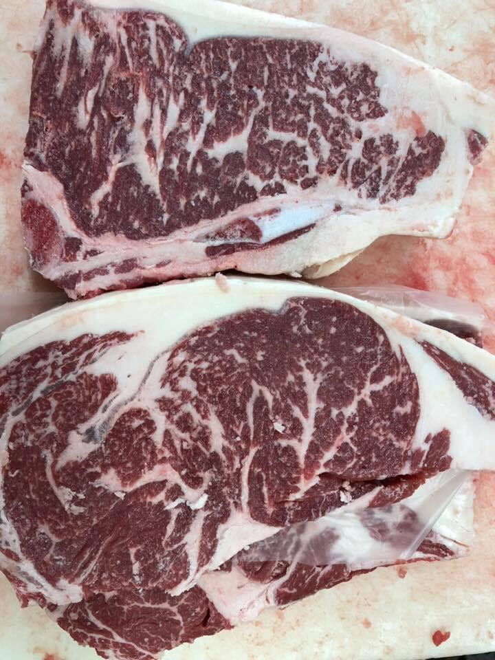 BN Steaks Marbling